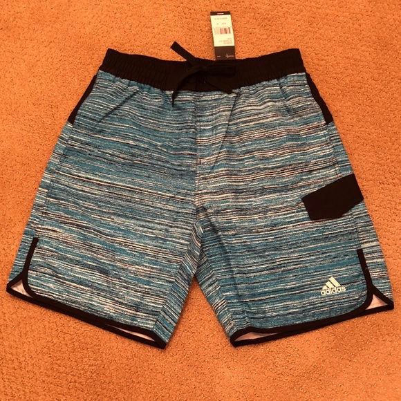 men's adidas techno volley swim trunks